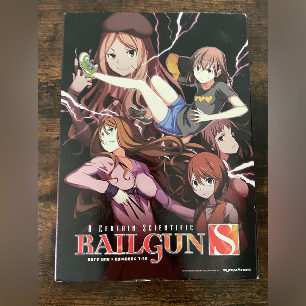 A Certain Scientific Railgun S, Part One (DVD, 2014, 2-Disc Set)